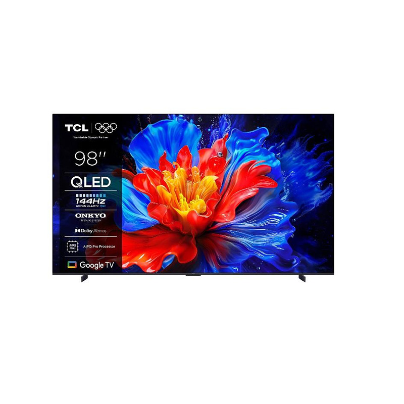 Телевизор TCL 98P8K, 248 см, UHD-4K, Android, QLED